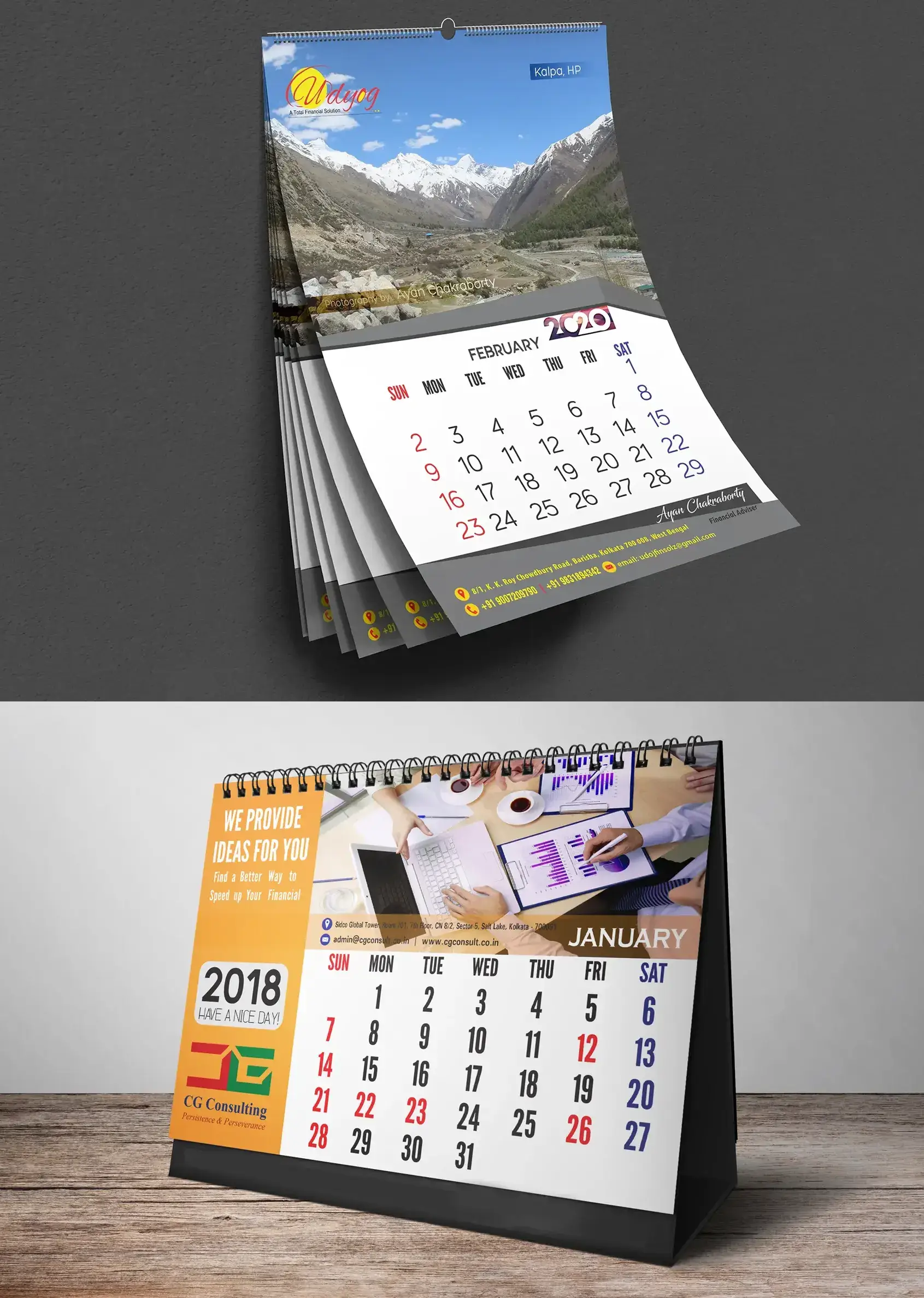 Top Customized Calendar Print Company In Kolkata | Sona Media Print